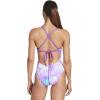 imageSpeedo Womens Swimsuit One Piece Endurance Turnz Tie Back PrintedDeep Ultramarine