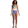 imageSpeedo Womens Swimsuit One Piece Endurance YBackRadiating Baja Blue