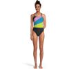 imageSpeedo Womens Swimsuit One Piece Endurance YBackRadiating Blue Jewel