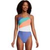 imageSpeedo Womens Swimsuit One Piece Endurance YBackRadiating Baja Blue