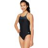 imageSpeedo Womens Swimsuit One Piece Prolt Flyer BackSpeedo Black Block