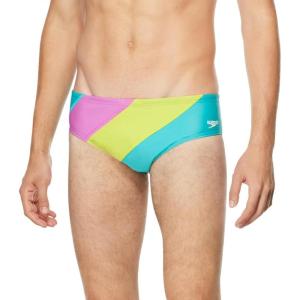 imageSpeedo Mens Swimsuit Brief Endurance The OneAcid Lime Block