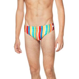 imageSpeedo Mens Swimsuit Brief Endurance The OneClean Stripe