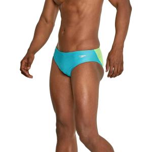 imageSpeedo Mens Swimsuit Brief Endurance The OneGreen Gecko Splice