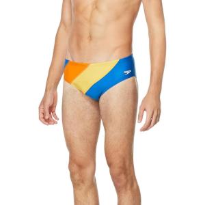 imageSpeedo Mens Swimsuit Brief Endurance The OneVibrant Orange Block