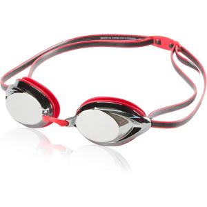 imageSpeedo UnisexAdult Swim Goggles Mirrored Vanquisher 20Speedo Red