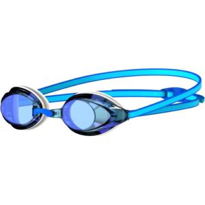 imageSpeedo UnisexAdult Swim Goggles Mirrored Vanquisher 20Speedo WhiteCelesteIris