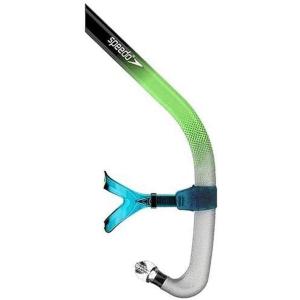 imageSpeedo UnisexAdult Swim Training Snorkel Bullet HeadClearBitmax Hypersonic Blue