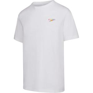 imageSpeedo UnisexAdult TShirt Short Sleeve Crew Neck Pride Graphic2023 White