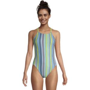 imageSpeedo Womens Swimsuit One Piece Endurance Turnz Tie Back PrintedMulti