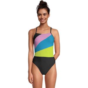 imageSpeedo Womens Swimsuit One Piece Endurance YBackRadiating Blue Jewel