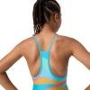 imageSpeedo Girls Swimsuit One Piece Thin StrapsAquaMango