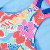 imageSpeedo Girls Swimsuit One Piece Thin StrapsFauve Floral