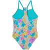imageSpeedo Girls Swimsuit One Piece Thin StrapsFloral Turkish Sea Blue