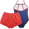imageSpeedo Girls Swimsuit One Piece Thin StrapsRedWhiteBlue