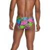 imageSpeedo Mens Swimsuit Brief Creora Highclo PrintedPalm Green Gecko