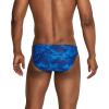 imageSpeedo Mens Swimsuit Brief Creora Highclo PrintedTropical Palace Blue
