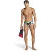 imageSpeedo Mens Swimsuit Brief Endurance Lite Turnz PrintedBlackYellow