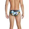 imageSpeedo Mens Swimsuit Brief Endurance Lite Turnz PrintedBlackYellow