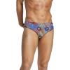 imageSpeedo Mens Swimsuit Brief Endurance Lite Turnz PrintedBlue Lemonade