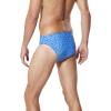 imageSpeedo Mens Swimsuit Brief Endurance Lite Turnz PrintedBlueBlack