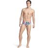 imageSpeedo Mens Swimsuit Brief Endurance Lite Turnz PrintedTrue Blue