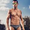 imageSpeedo Mens Swimsuit Brief PowerFlex Eco SolarUs Red