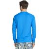 imageSpeedo Mens Uv Swim Shirt Easy Long Sleeve Regular FitBlue Lemonade