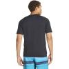 imageSpeedo Mens Uv Swim Shirt Short Sleeve Regular Fit SolidSpeedo Black