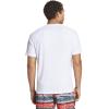imageSpeedo Mens Uv Swim Shirt Short Sleeve Regular Fit SolidWhite