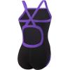 imageSpeedo Swimsuit One Piece Endurance Flyback Solid Youth Team ColorsBlackPurple