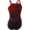 imageSpeedo Swimsuit One Piece Endurance Flyback Solid Youth Team ColorsBlackRed