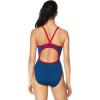 imageSpeedo Swimsuit One Piece Endurance Flyback Solid Youth Team ColorsTeam NavyRed