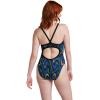 imageSpeedo Swimsuit One Piece Endurance Flyback Solid Youth Team ColorsTeam Royal BlueBright Green
