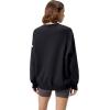 imageSpeedo UnisexAdult Sweatshirt Crew Neck Pull Over Team Warm Up2024 Team Black