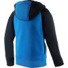 imageSpeedo Unisexchild Sweatshirt Full Zip Hooded Jacket Team Warm UpSpeedo Blue