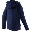 imageSpeedo Unisexchild Sweatshirt Full Zip Hooded Jacket Team Warm UpSpeedo Navy