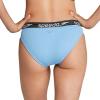 imageSpeedo Womens Swimsuit Bottom Bikini Creora Highclo HipsterStripe Logo Robbia Blue