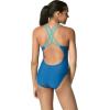 imageSpeedo Womens Swimsuit One Piece Thin Strap High CutBright Cobalt