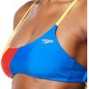 imageSpeedo Womens Swimsuit Top Bikini Endurance Tie Back DemiLemon Chrome