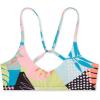 imageSpeedo Womens Swimsuit Top Bikini Endurance Tie Back DemiSpeedo Black Floral