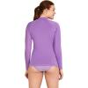 imageSpeedo Womens Uv Swim Shirt Long Sleeve Full Zip Front RashguardFairy Wren