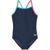 imageSpeedo Girls Swimsuit One Piece Thin StrapsBlue Print