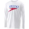 imageSpeedo TShirt Long Sleeve Crew Neck VintageNew White