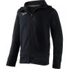 imageSpeedo Unisexchild Sweatshirt Full Zip Hooded Jacket Team Warm UpBlack