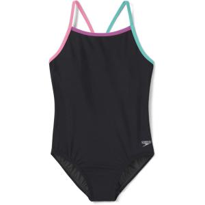 imageSpeedo Girls Swimsuit One Piece Thin StrapsCyclamen