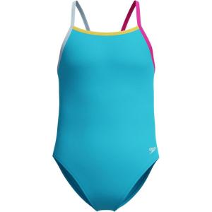 imageSpeedo Girls Swimsuit One Piece Thin StrapsPicton Blue