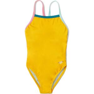 imageSpeedo Girls Swimsuit One Piece Thin StrapsRadiant Yellow