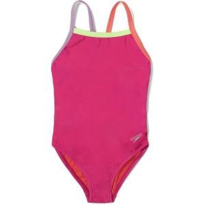imageSpeedo Girls Swimsuit One Piece Thin StrapsRose Violet