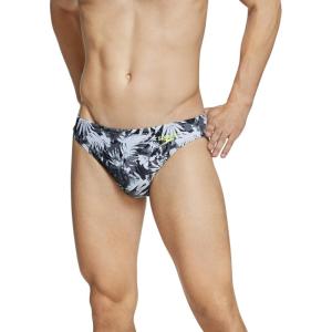 imageSpeedo Mens Swimsuit Brief Creora Highclo PrintedBlackWhite